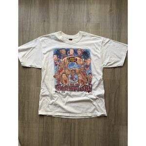 Vintage Chicago Bulls T-Shirt 1998 NBA Finals 6X Champs Caricature Men’s Large